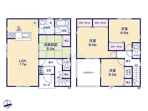 茨城県那珂市瓜連 2090万円 4LDK