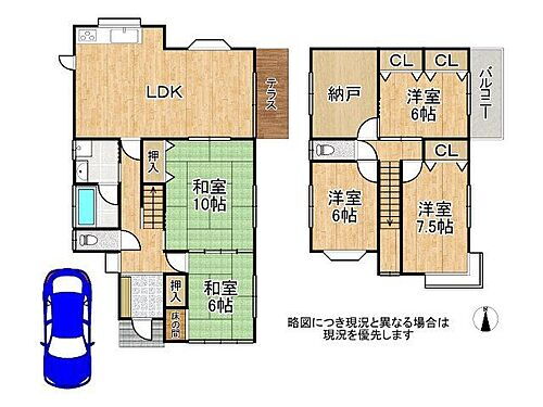 滋賀県大津市柳川１丁目 2280万円 5SLDK