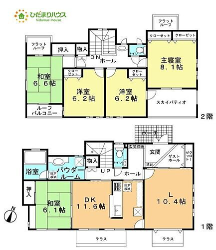 埼玉県比企郡滑川町月の輪１丁目 2500万円