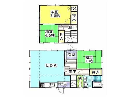 秋田県秋田市濁川字三升作 700万円 3LDK