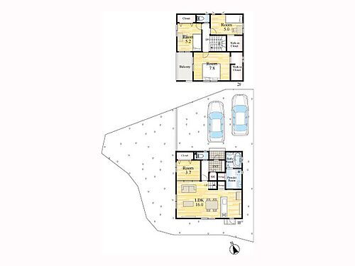 福岡県北九州市小倉南区葛原3丁目 安部山公園駅 新築一戸建て 物件詳細