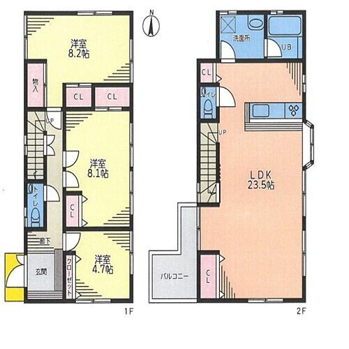 神奈川県綾瀬市大上４丁目 2880万円 3LDK