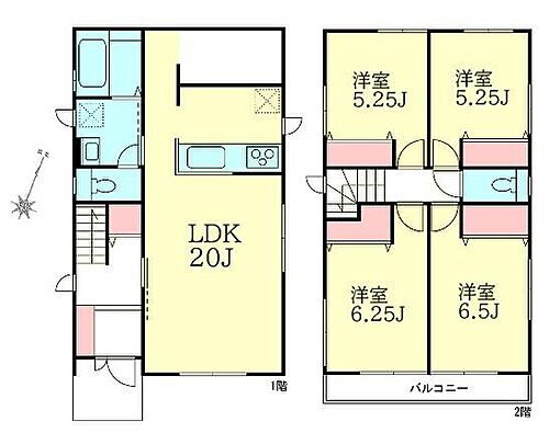 神奈川県川崎市宮前区菅生５丁目 5390万円 4LDK