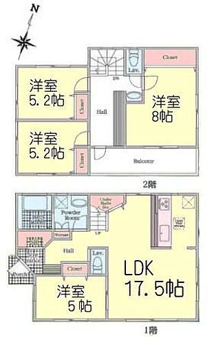 神奈川県横浜市保土ケ谷区仏向町 4680万円 4LDK