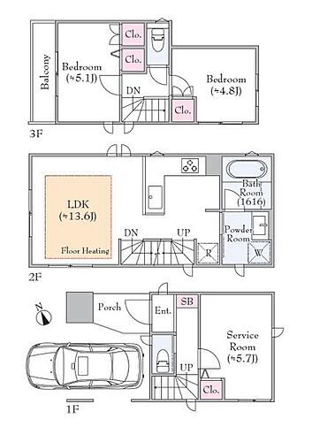 神奈川県川崎市幸区古市場１丁目 中古住宅