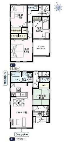 久喜市伊坂南　全５棟　４号棟