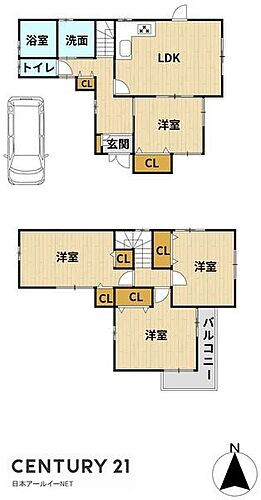大阪府高槻市宮野町 高槻市駅 中古一戸建て・中古住宅