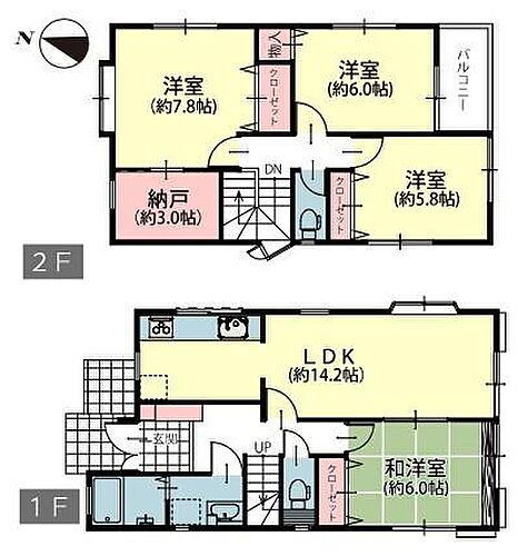 神奈川県横浜市金沢区富岡東１丁目 2980万円 4SLDK