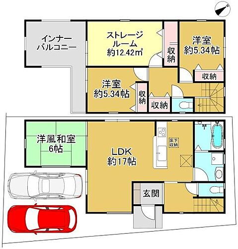 大阪府和泉市伯太町４丁目 2880万円 3SLDK