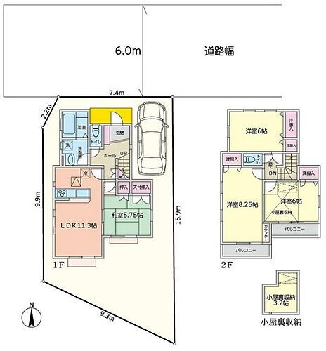 東京都武蔵村山市学園1丁目 玉川上水駅 中古住宅 物件詳細