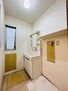 仙川ノスタルジー 使いやすいタイプの洗面化粧台のあるランドリースペース 