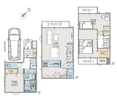 神奈川県鎌倉市岡本 4780万円 3LDK