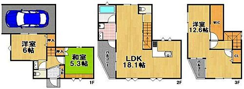 大阪府大阪市大正区三軒家東６丁目 3980万円 3LDK