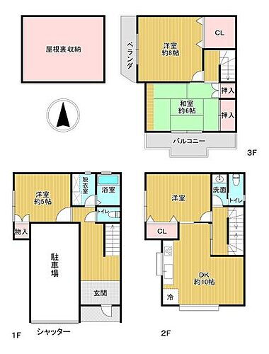 大阪府大阪市平野区瓜破７丁目 中古住宅