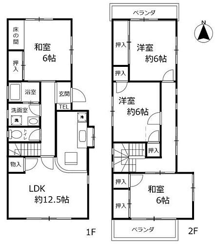 愛知県名古屋市中川区大当郎２丁目 1820万円