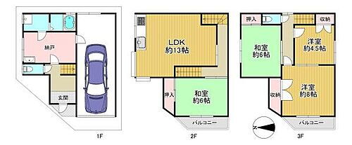 大阪府四條畷市岡山５丁目 1880万円