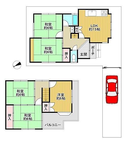 大阪府大東市深野４丁目 980万円