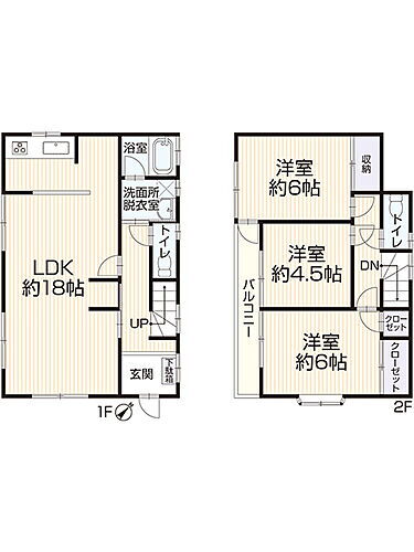 松戸市六高台９丁目　リフォーム住宅 3LDK82.80平米