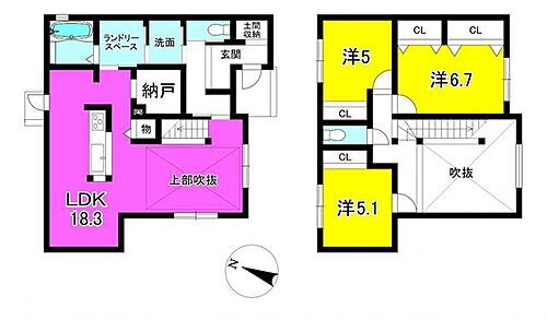 滋賀県近江八幡市土田町 2590万円 3SLDK