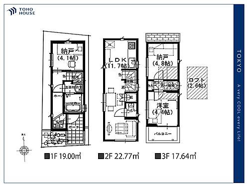 東京都豊島区要町1丁目 要町駅 新築一戸建て 物件詳細