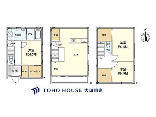 東京都大田区大森西7丁目 梅屋敷駅 中古住宅 物件詳細