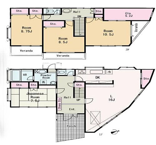 detached 大字下鹿山