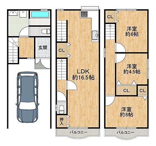 大阪府大阪市阿倍野区阿倍野筋５丁目 中古住宅