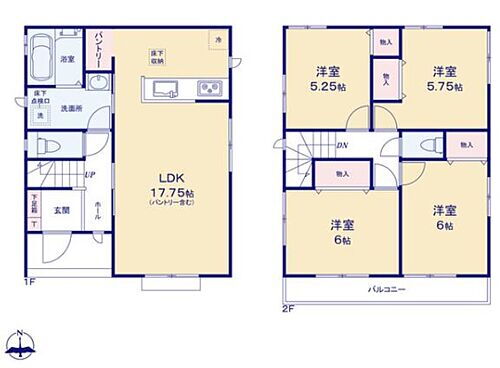 奈良県大和郡山市西田中町 2690万円 4LDK