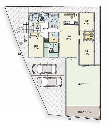滋賀県守山市赤野井町 3680万円 4LDK