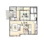 高柳４８Ｆ 1階には4．5畳の和室があります！