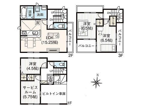 志木市柏町６丁目　新築一戸建住宅　全２棟　（志木本店）