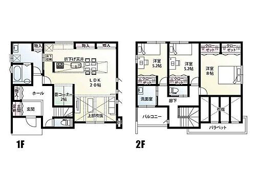 栃木県小山市美しが丘１丁目 3980万円 3LDK