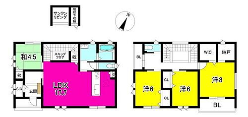 滋賀県近江八幡市安土町小中 安土駅 新築一戸建て 物件詳細