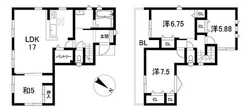 滋賀県野洲市高木 2880万円 4LDK