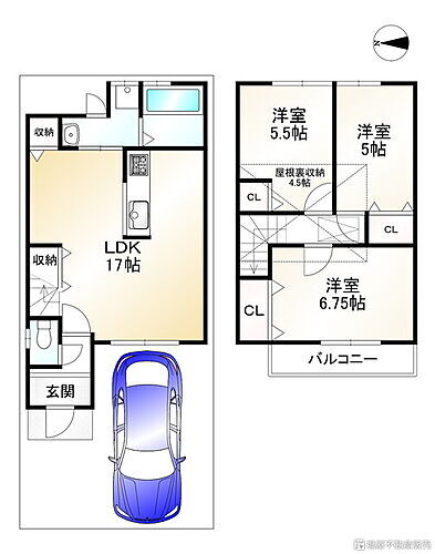 京都府京都市南区東九条西明田町 九条駅 中古一戸建て・中古住宅