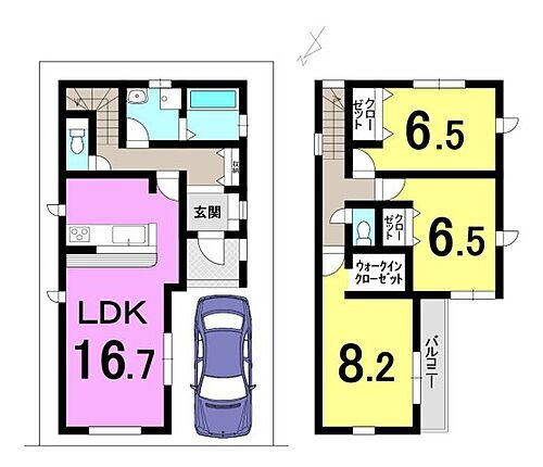 滋賀県草津市平井５丁目 3380万円 3LDK