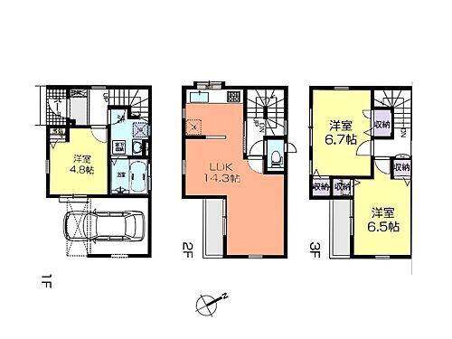 埼玉県越谷市大字南荻島 2290万円 3LDK