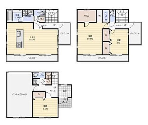 大阪府堺市西区浜寺南町２丁 3280万円 3LDK