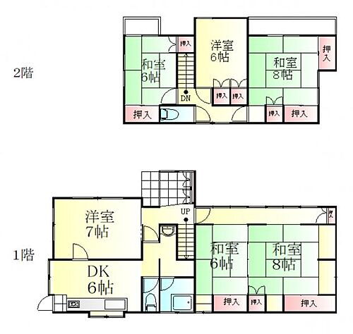 宮城県柴田郡大河原町字西町 1500万円 6DK