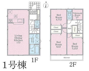 八王子市山田町第１２　新築戸建　全４棟　１号棟