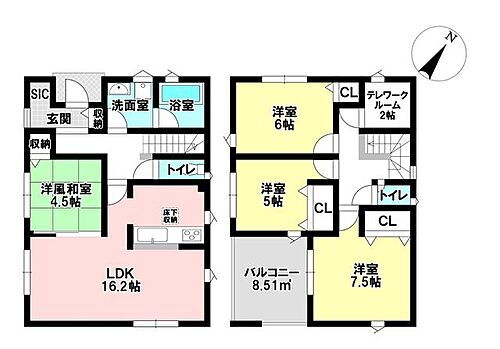 滋賀県東近江市沖野２丁目 2680万円 4LDK