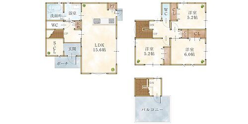 和歌山県和歌山市西庄 2380万円 3LDK
