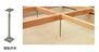 川口市安行吉蔵２２－１期　全１棟　１号棟 建物の床を支える「床束」と呼ばれる支持材に、サビやシロアリを寄せ付けない鋼製の床束を採用しています。従来品に比べ信頼性が高く、安心の強度で床の荷重を支えます。