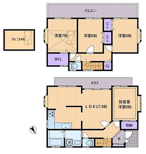 埼玉県所沢市緑町３丁目 3600万円