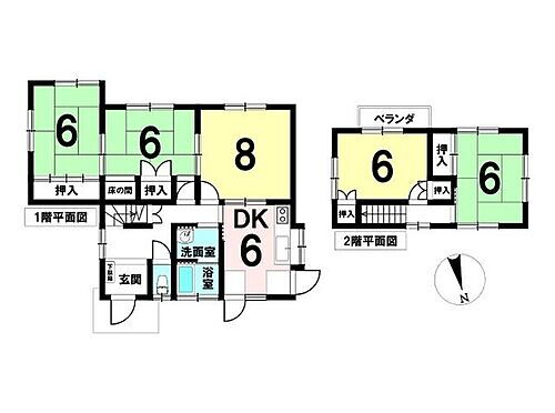 岐阜県岐阜市加野１丁目 490万円 5DK