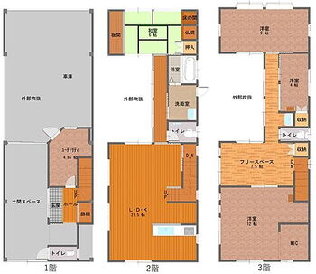 八鹿町八鹿　一戸建て 明るく開放感のあるお家です