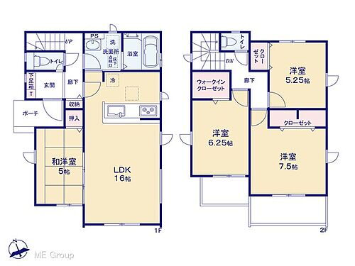 埼玉県上尾市二ツ宮 上尾駅 新築一戸建て 物件詳細