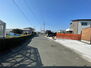 磐田市豊浜　ＳＡＫＵＲＡ　ＨＯＵＳＥ　ＥＡ 前面道路含む現地写真