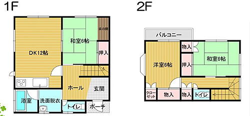 リフォームあり　市原市中高根　中古戸建 間取りです