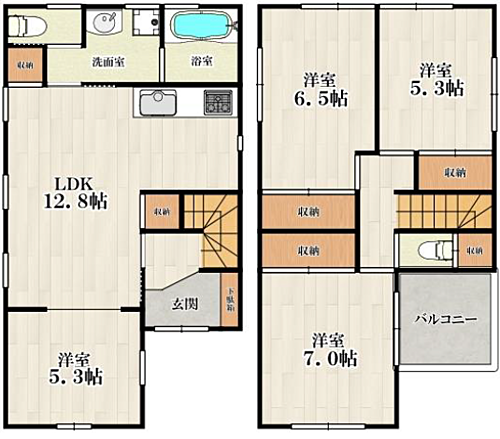 大阪府羽曳野市郡戸252-7 中古住宅 物件詳細